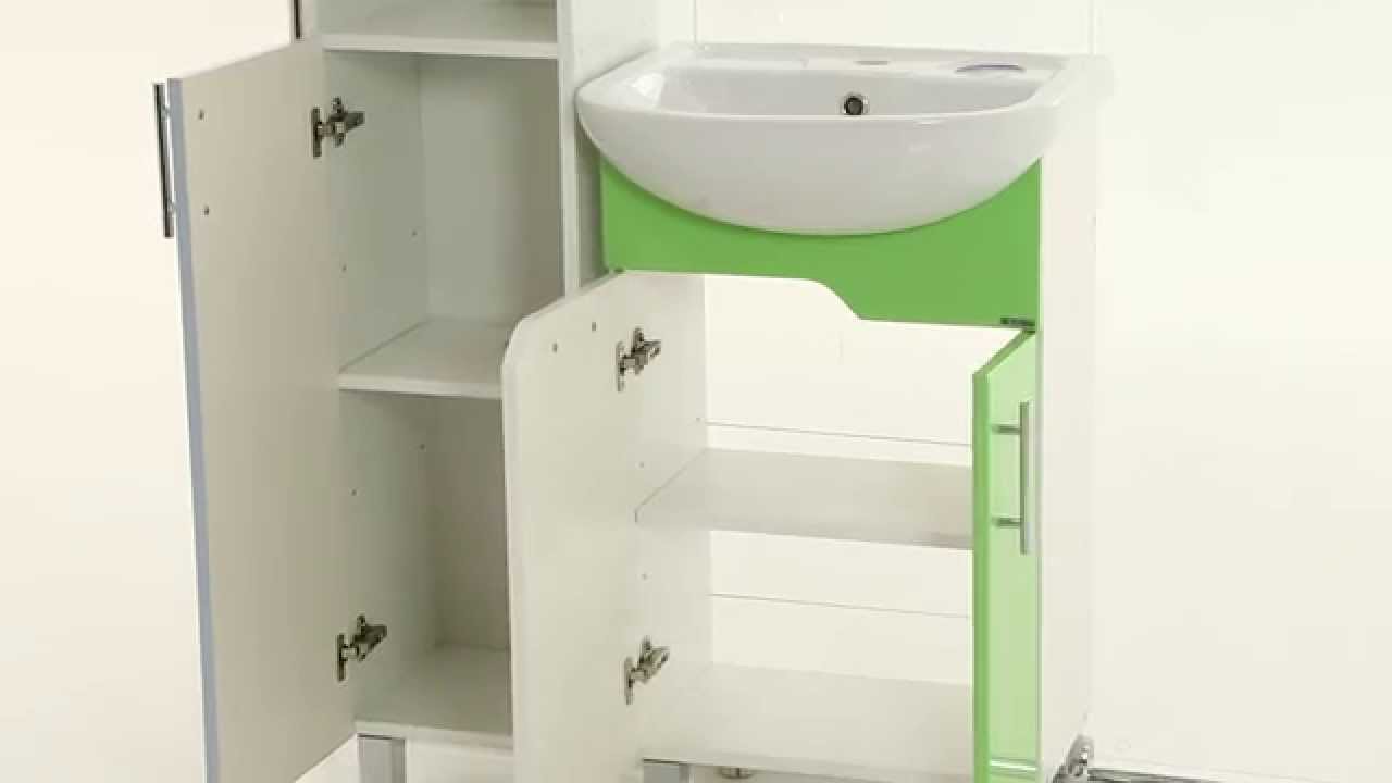 Шкаф пенал в ванной комнате. Эргономичность и современный дизайн