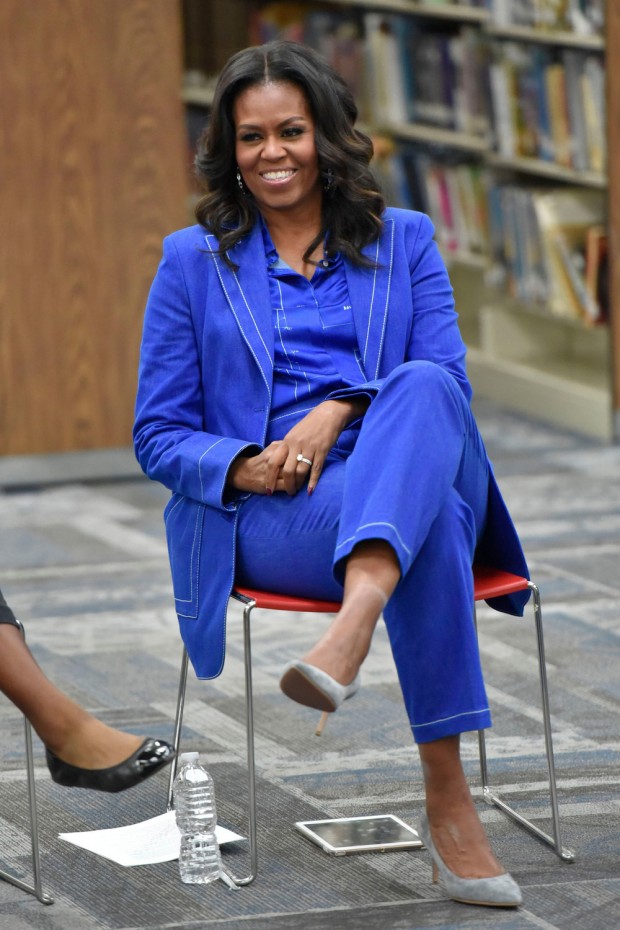 Michelle Obama Roundtable Discussion, Chicago, USA - 12 Nov 2018